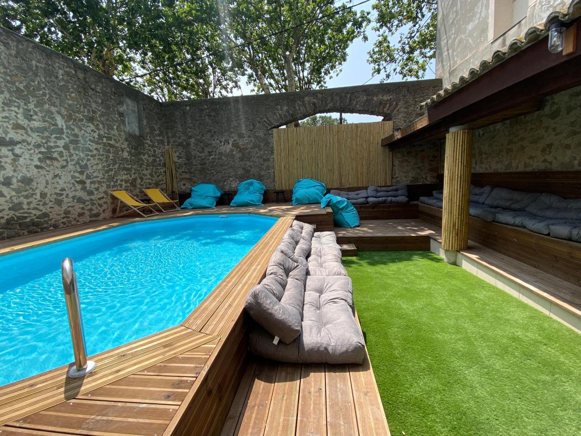 Maison, Canal Du Midi Piscine Омс Екстериор снимка