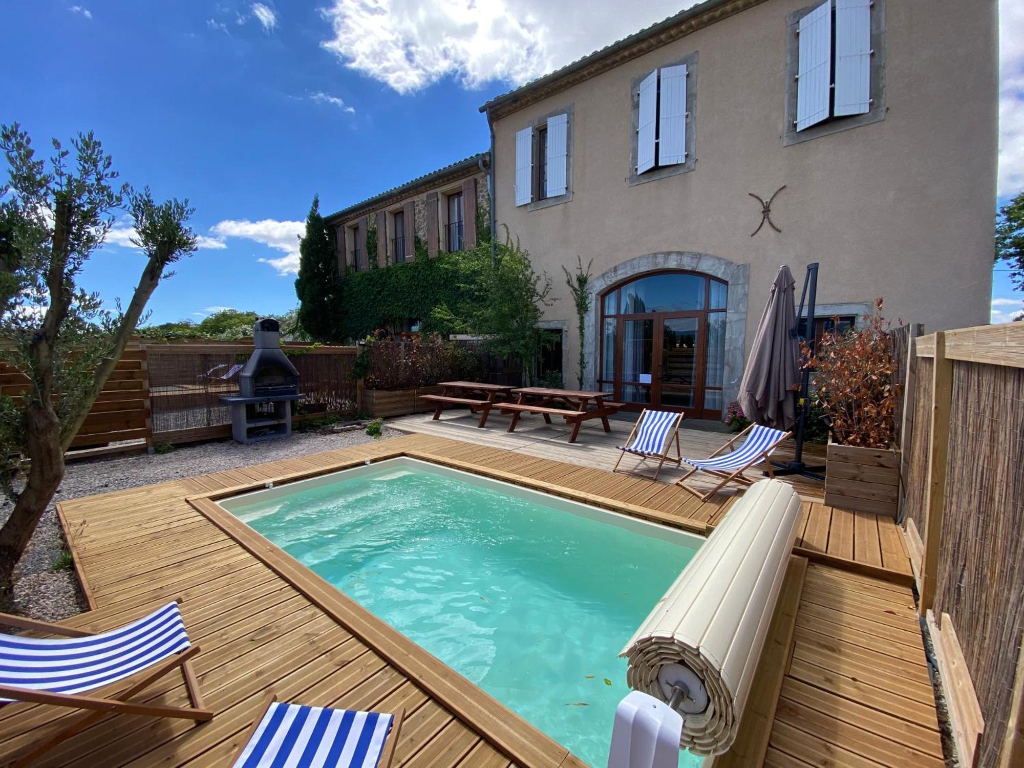 Maison, Canal Du Midi Piscine Омс Екстериор снимка